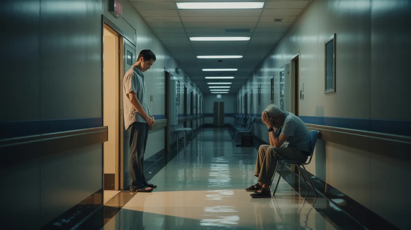 Man Blocks His Father From Seeing His Dying Wife After He Left Her For Another Woman