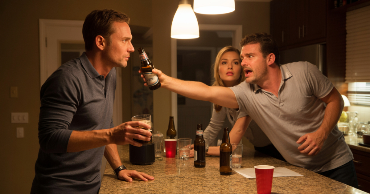 Man Calls Out Party Friend After He Drags His Wife Into Drinking “Jokes”