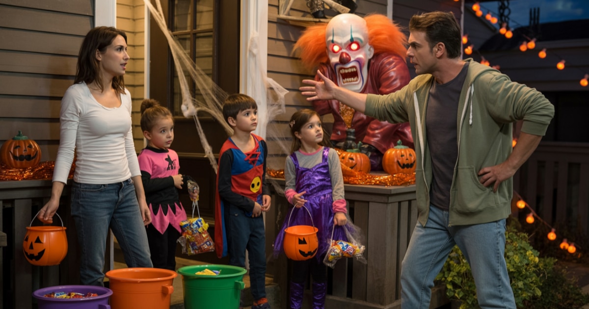 Man Dumps 20 Pounds Of Candy In Kids’ Bags, Then Tells Girlfriend To Fix His Mess Man Dumps 20 Pounds Of Candy In Kids’ Bags, Then Tells Girlfriend To Fix His Mess