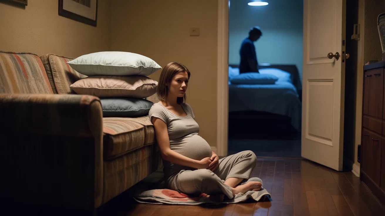 Man Explodes After Mom Forces His Pregnant Girlfriend To Sleep On The Floor Man Explodes After Mom Forces His Pregnant Girlfriend To Sleep On The Floor