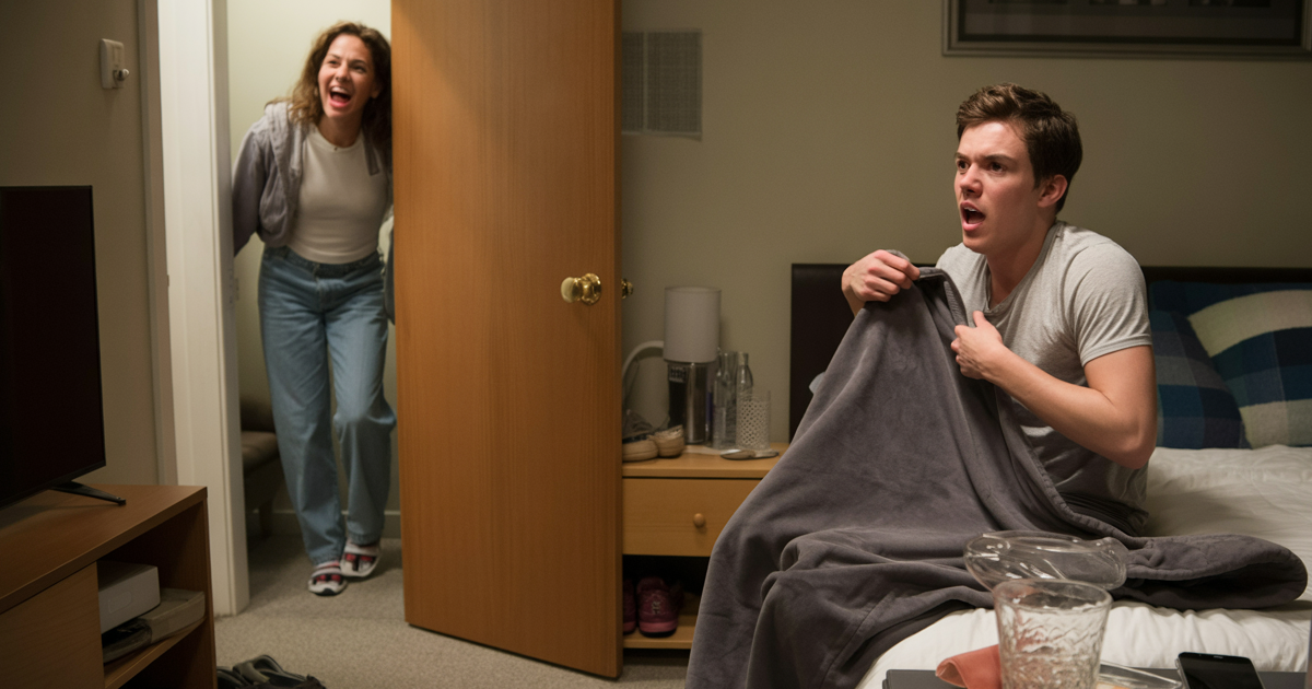 Man Kicks Out Roommate After Her Friend Bursts Into His Room Naked And Mocks Him