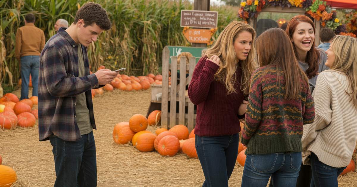 Man Leaves Girlfriend At Pumpkin Patch After She And Her Friends Ignore Him All Day Man Leaves Girlfriend At Pumpkin Patch After She And Her Friends Ignore Him All Day