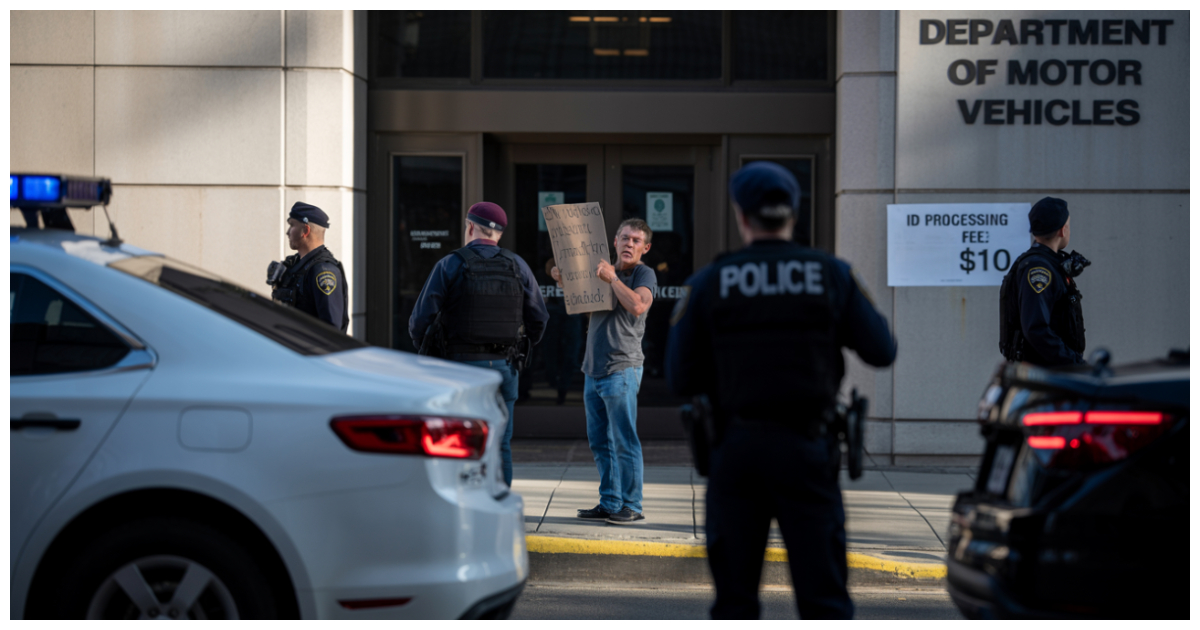 Man Refuses to Pay $10 ID Fee and Turns It Into a Three-Day Standoff