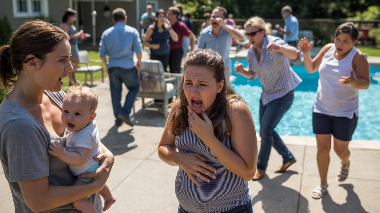 Mom Laughs After Pregnant Guest Eats Baby’s Snack And Triggers Allergy Mom Laughs After Pregnant Guest Eats Baby’s Snack And Triggers Allergy