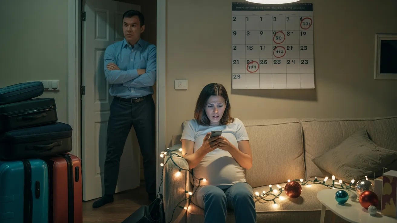 Pregnant Woman Cancels Husband’s Secret 5-Day Christmas Plans After He Invites 26 Relatives Without Telling Her Pregnant Woman Cancels Husband’s Secret 5-Day Christmas Plans After He Invites 26 Relatives Without Telling Her
