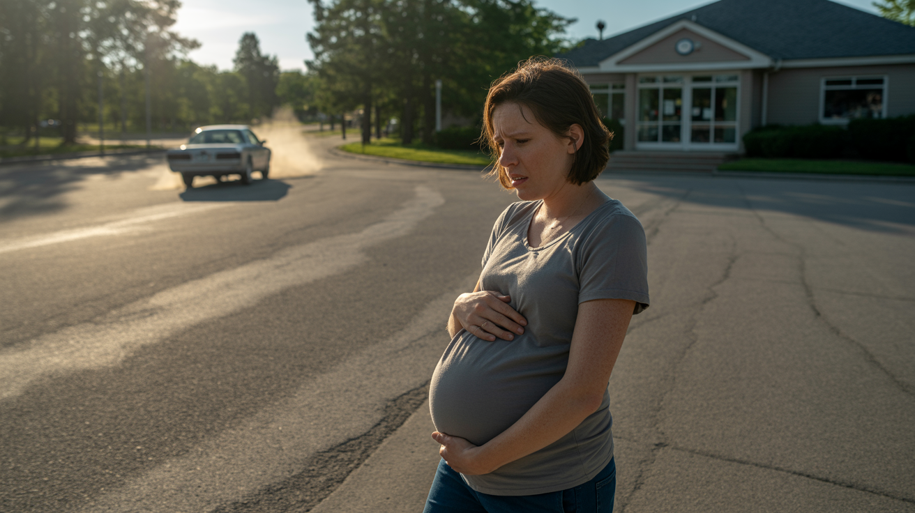 Pregnant Woman Refuses Mom’s Ride After Being Abandoned At Park