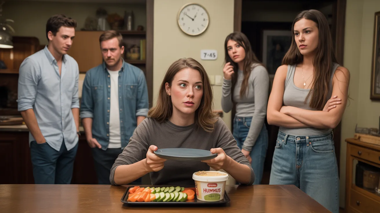 Professional Chef Brings Store-Bought Hummus To A Potluck, And Her Friends Aren’t Happy Professional Chef Brings Store-Bought Hummus To A Potluck, And Her Friends Aren’t Happy