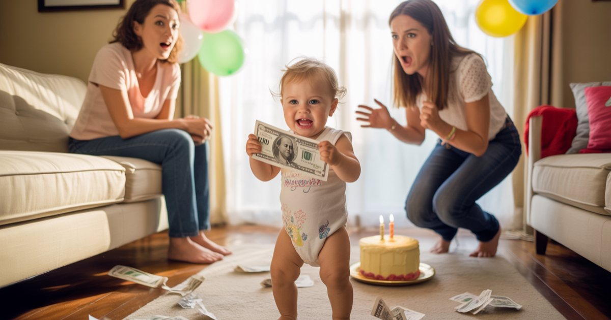 Relative Insists Toddler Deserves $200, Then Loses It When He Destroys It Relative Insists Toddler Deserves $200, Then Loses It When He Destroys It