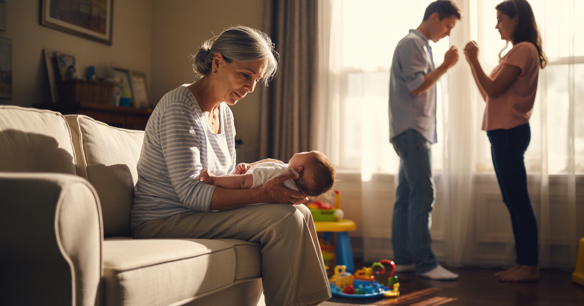 Retired Mom Refuses To Be Full-Time Daycare For Grandson, Adult Son Accuses Her Of Playing Favorites Retired Mom Refuses To Be Full-Time Daycare For Grandson, Adult Son Accuses Her Of Playing Favorites