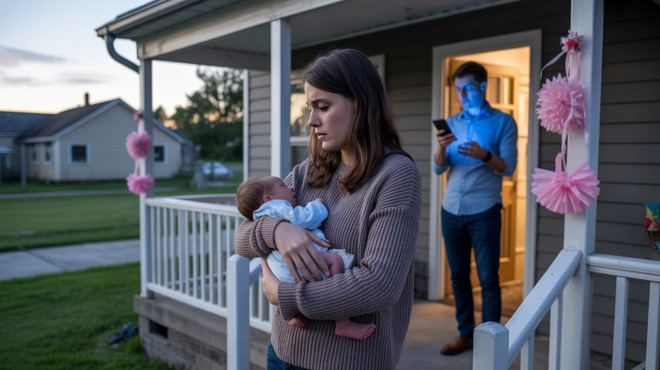She Stole Her Granddaughter’s Welcome-Home Gifts Right Off the Porch She Stole Her Granddaughter’s Welcome-Home Gifts Right Off the Porch