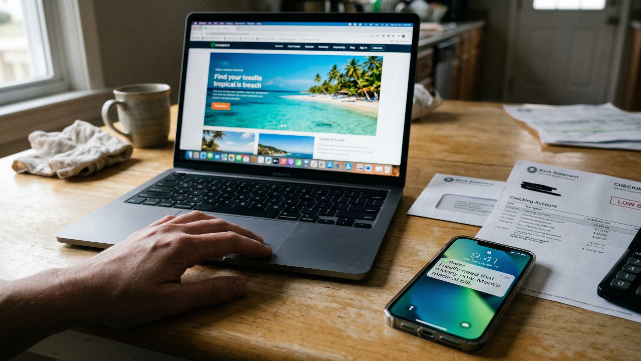 Sibling Rivalry Hits the Wallet After Sister Asks for Vacation Cash While Still Owing $1,000
