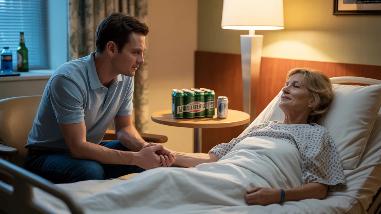 Son Breaks Hospice Rules And Brings Alcohol To Terminally Ill Mom, Family Furious