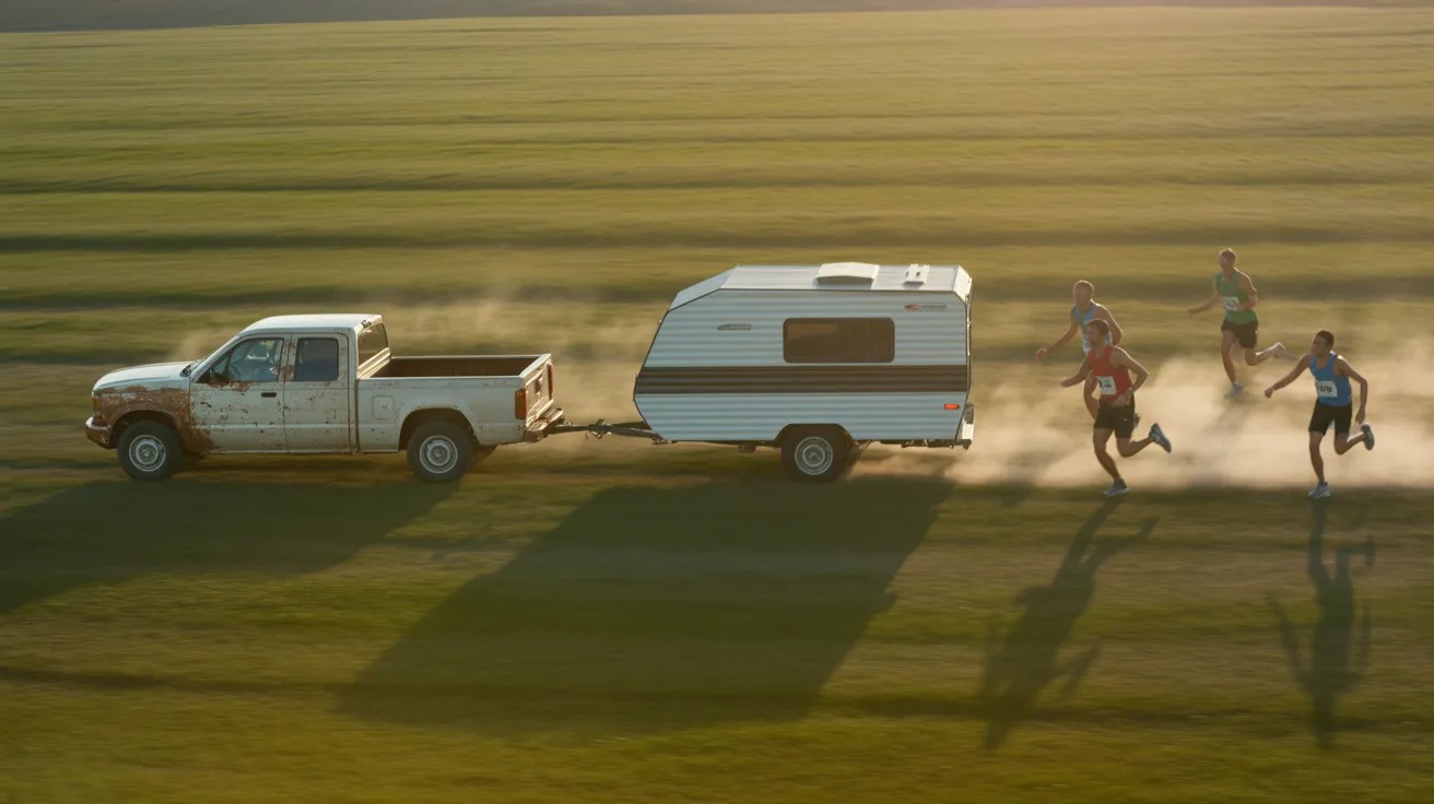 Spartan Racers Lock Host Out, Can’t Believe He Leaves Them Stranded