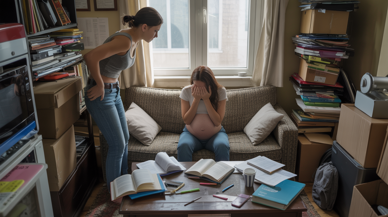 Student Refuses To Live With Roommate’s Baby And Tells Her To Move Student Refuses To Live With Roommate’s Baby And Tells Her To Move