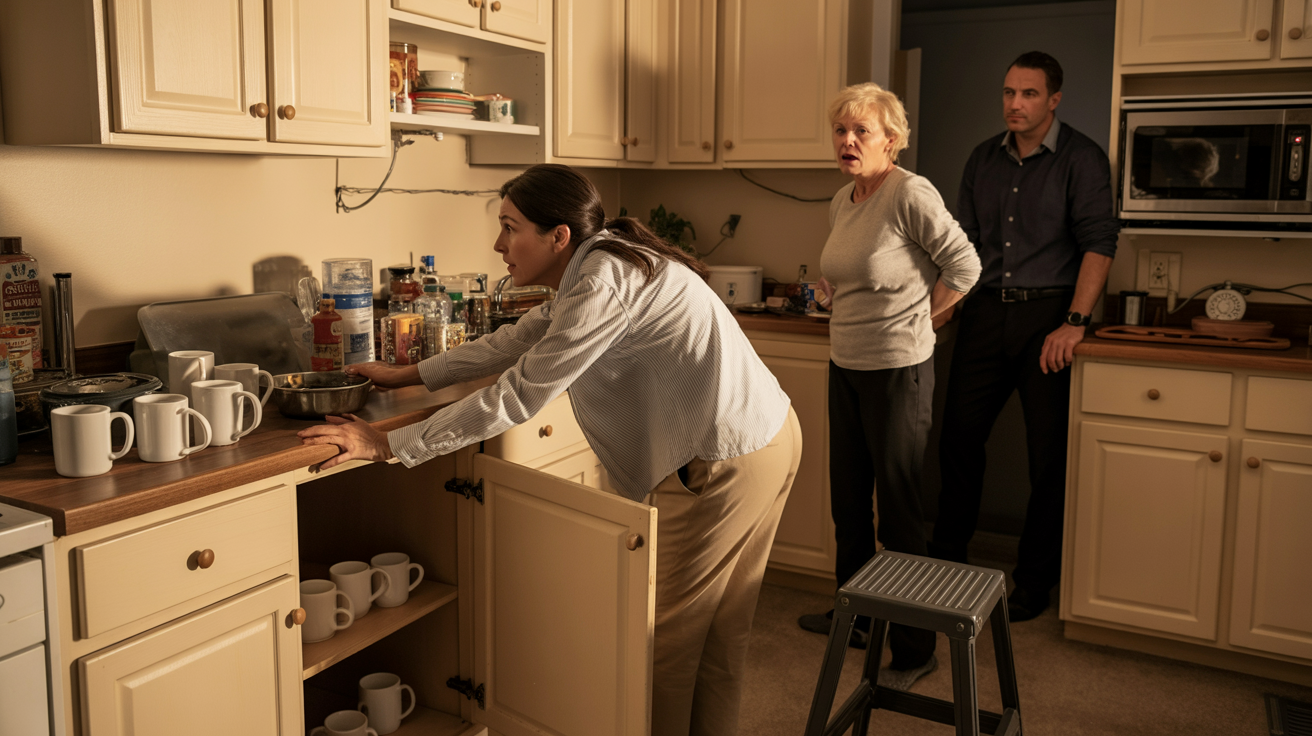 Tall Wife Snaps At Short Mother In Law Over Kitchen Stuffs Rearrangement Tall Wife Snaps At Short Mother In Law Over Kitchen Stuffs Rearrangement