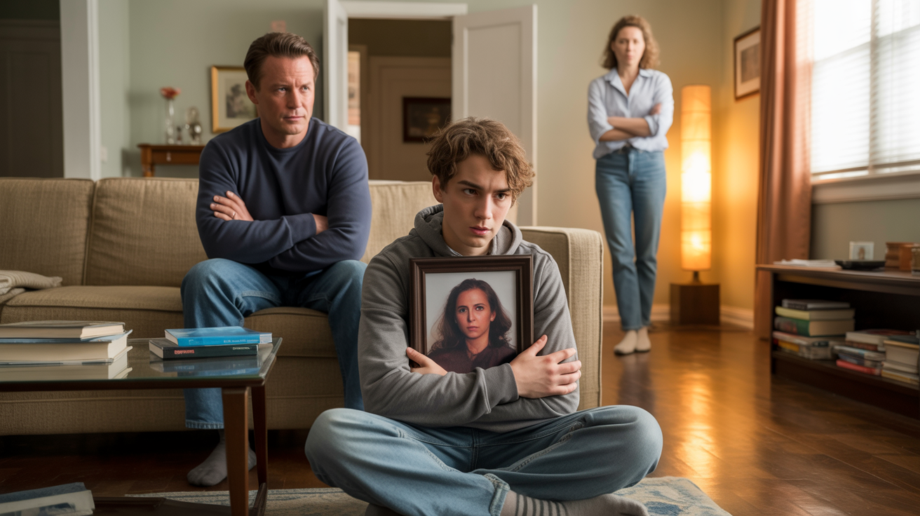 Teen Son Resents Dad Who Remarried And Erased Every Trace Of His Late Mom Teen Son Resents Dad Who Remarried And Erased Every Trace Of His Late Mom