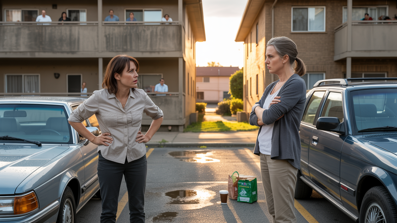 Tenant Calmly Asks Neighbor To Stop Taking Paid Parking Spot, But Things Turn Ugly Fast