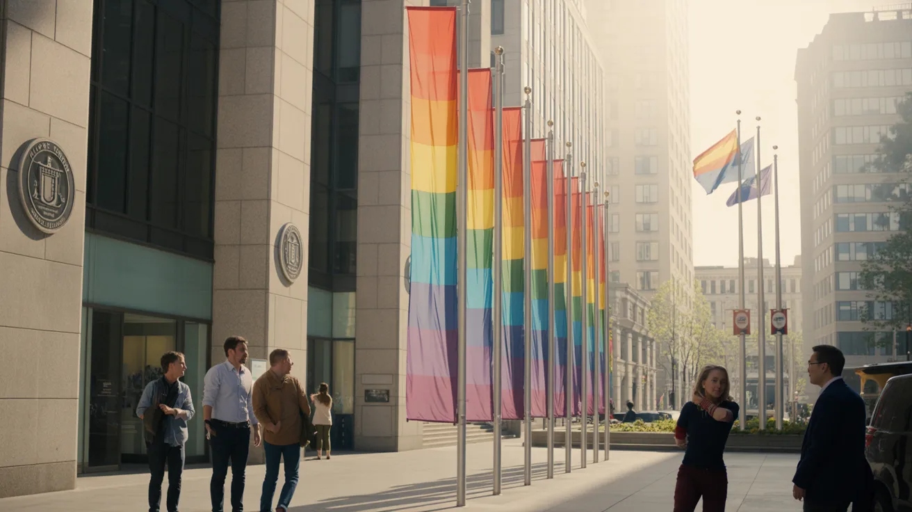 The State Said No Pride Flags. So the City Found a Way to Keep the Colors Anyway The State Said No Pride Flags. So the City Found a Way to Keep the Colors Anyway