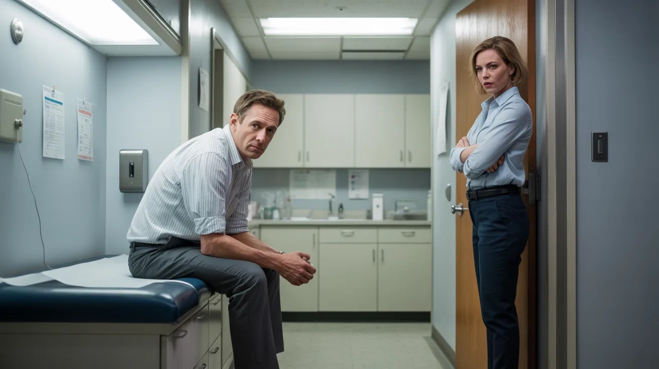 Wife Ignores Husband’s Privacy Request, Shows Up At His Doctor’s Appointment Anyway Wife Ignores Husband’s Privacy Request, Shows Up At His Doctor’s Appointment Anyway