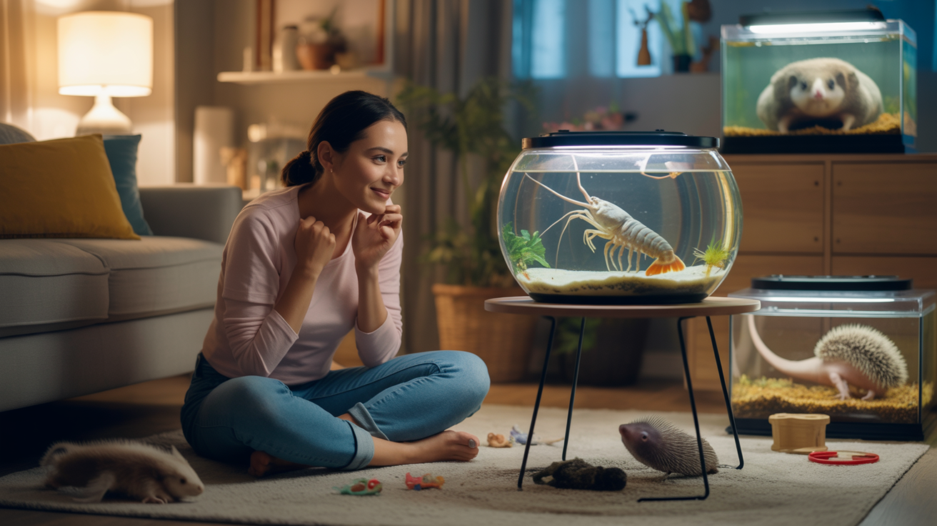 Woman Adds Pet Lobster To Her Exotic Collection, Boyfriend Disapproves And Threatens To Cook Woman Adds Pet Lobster To Her Exotic Collection, Boyfriend Disapproves And Threatens To Cook