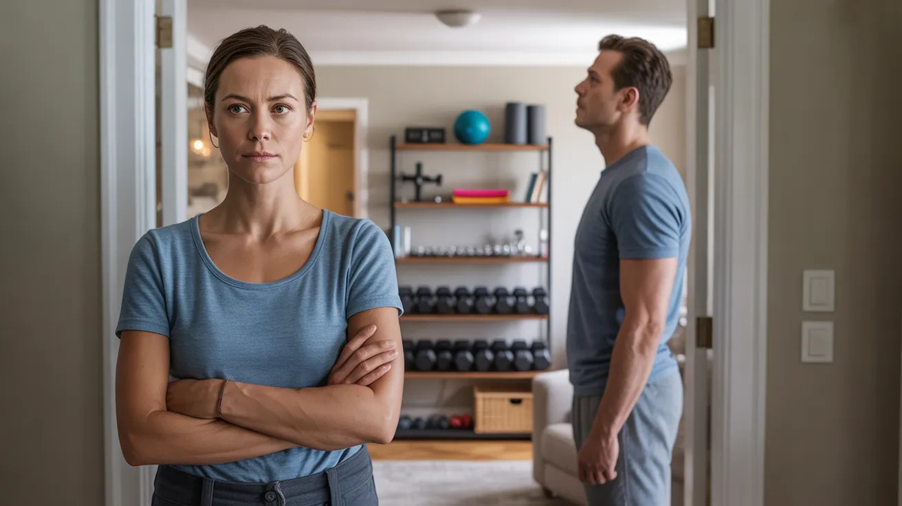 Woman Considers Telling Her Husband’s Friend To Stay Out Of Their Home Gym After They Used Their Gym Equipment Without Asking Woman Considers Telling Her Husband’s Friend To Stay Out Of Their Home Gym After They Used Their Gym Equipment Without Asking