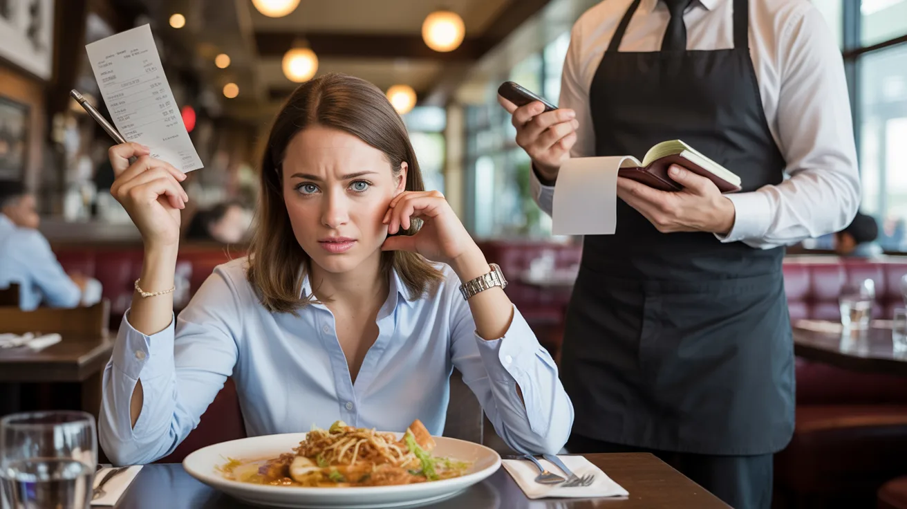 Woman Refuses To Tip Waiter Who Disappears After Taking Her Order, Now Her Friends Are Mad Woman Refuses To Tip Waiter Who Disappears After Taking Her Order, Now Her Friends Are Mad
