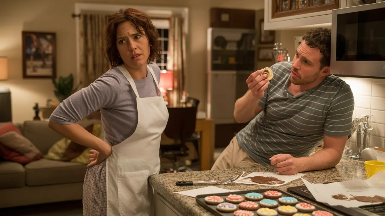 Woman Spends Hours Baking Perfect Gift Cookies, Husband Eats One Anyway And Calls It “No Big Deal” Woman Spends Hours Baking Perfect Gift Cookies, Husband Eats One Anyway And Calls It “No Big Deal”
