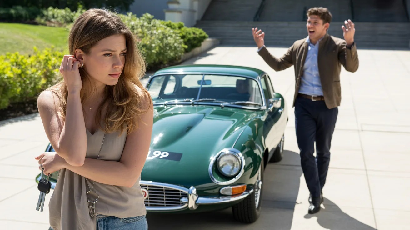 Woman Wins $300,000 Jaguar After Boyfriend Won’t Go Halves, He Demands A Say Woman Wins $300,000 Jaguar After Boyfriend Won’t Go Halves, He Demands A Say